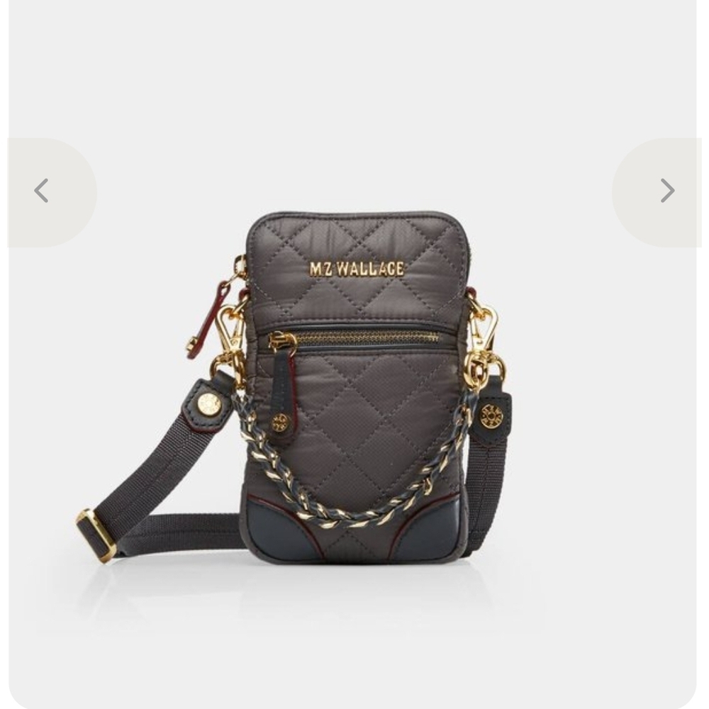 MZ Wallace Quilted Micro Crosby Crossbody Bag